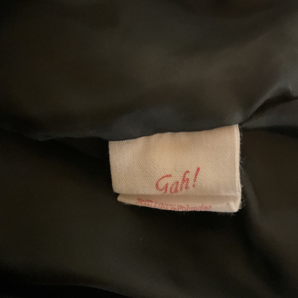 Lisa Says Gah Women's Cow-Printed Bows Long Sleeve Puffer Jacket Sz Small VHTF - Picture 9 of 9
